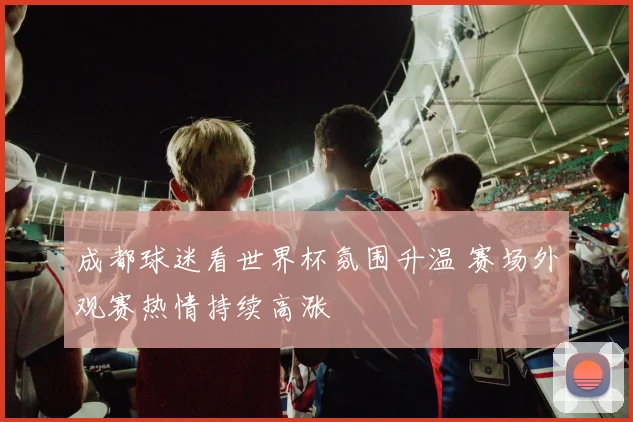 成都球迷看世界杯氛围升温 赛场外观赛热情持续高涨